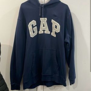 NAVY BLUE GAP HOODIE SIZE XL